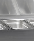 Vitrină frigorifică de ingrediente GN 1/3 Tefcold G-Line GVC38-160 S/S, 49,7 l