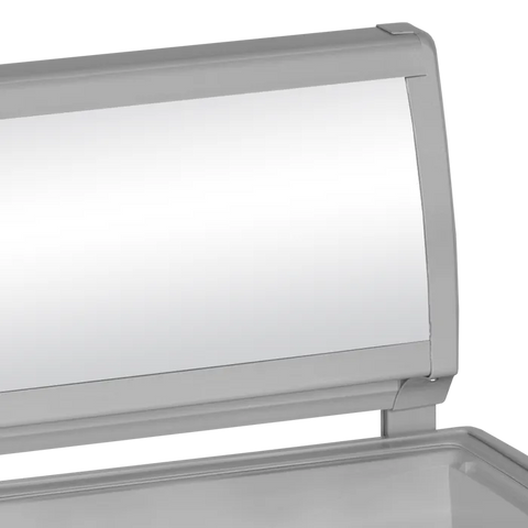 Ladă congelare pentru înghețată cu capace de sticlă Tefcold IDC152C-W1, 110 l