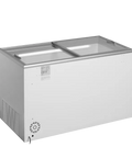 Ladă congelare pentru înghețată cu capace de sticlă Tefcold IDA400-W1, 345 l