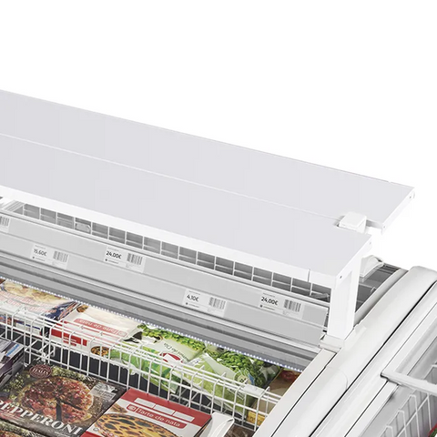 Ladă frigorifică de supermarket refrigerare / congelare Tefcold TWIN 220A-CF, antracit, 1255 l