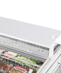 Ladă congelare de supermarket Tefcold TWIN 220B-F, neagră, 1255 l