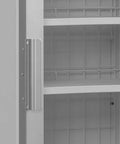 Vitrină congelare verticală Tefcold UFSC1450GCP NF Silver, 440 l