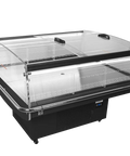 Vitrină frigorifică de impuls Tefcold PDC126 VS SL LED, neagră, 190 l