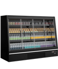 Vitrină frigorifică deschisă (multideck) de supermarket Tefcold Galaxy+ GPL20FGD Black, 540 l