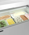 Ladă pentru înghețată la cupă Tefcold IC301SCE+SO, 230 l