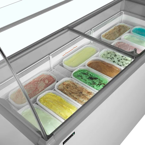 Ladă pentru înghețată la cupă Tefcold NIC502SC-SO, 367 l