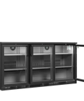 Frigider bar orizontal (back bar) premium Serrco by Tefcold SGD-360GE, 401 l