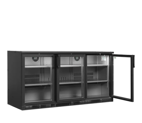 Frigider bar orizontal (back bar) premium Serrco by Tefcold SGD-360GE, 401 l