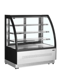 Vitrină frigorifică orizontală (tejghea) Tefcold LPD1200C/BLACK, 218 l