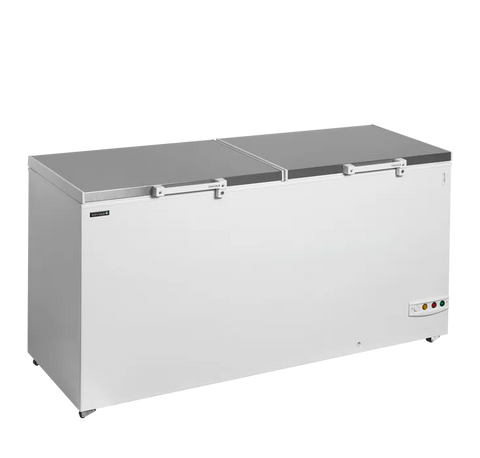 Ladă congelare cu capace pline Tefcold FR606S SL, 524 l