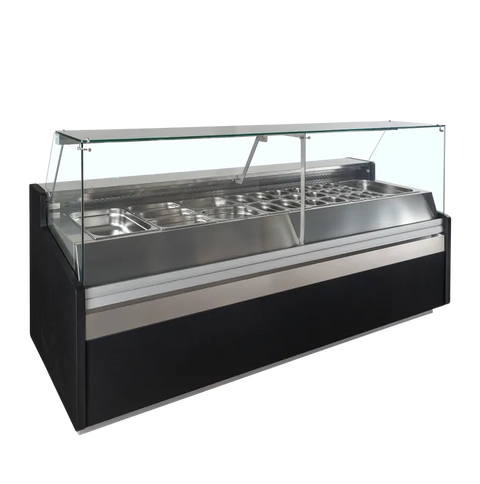 Vitrină frigorifică cu servire asistată Tefcold SPID250, 2465 × 960 mm