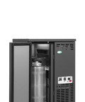 Frigider pentru butoaie de bere (KEG) premium Serrco by Tefcold SFK-2E+, agregat pe dreapta, 95 l