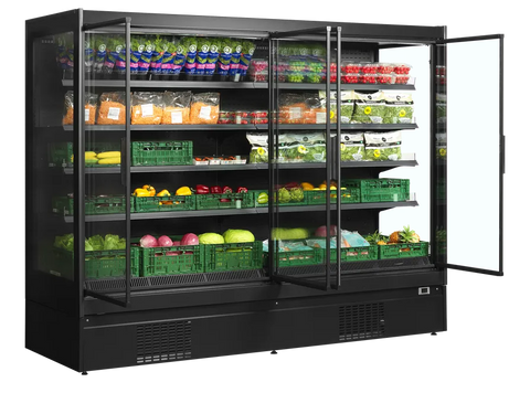 Vitrină frigorifică deschisă (multideck) de supermarket Tefcold EXTRA2500CD, 1540 l