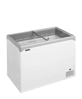 Ladă congelare pentru înghețată cu capace de sticlă Tefcold NIC301SC, 218 l