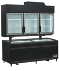 Vitrină de perete refrigerare / congelare Tefcold MTF210B, 628 l