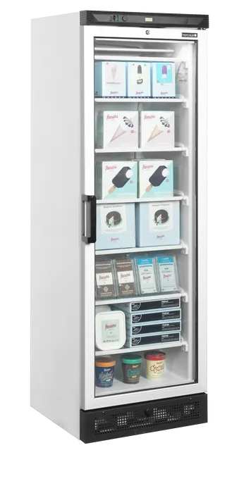 Vitrină congelare verticală Tefcold UFFS371G, 270 l