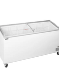 Ladă congelare pentru înghețată cu capace de sticlă Tefcold IC552SCEB, 481 l