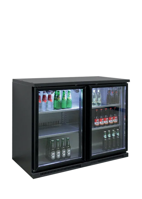 Frigider bar orizontal (back bar) premium Serrco by Tefcold SGD-240GE, 260 l