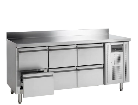 Masă frigorifică GN 1/1 Tefcold CK7360, 402 l