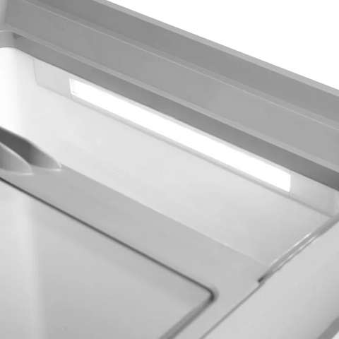 Ladă congelare pentru înghețată cu capace de sticlă Tefcold IDC152-W1, 110 l