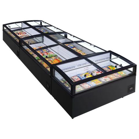 Ladă frigorifică de supermarket refrigerare / congelare Tefcold VIEW 250 CF VS, 860 l