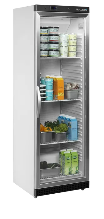 Vitrină frigorifică verticală Tefcold UR400G, 350 l