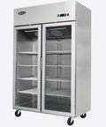 Dulap frigorific de refrigerare cu uși din sticlă 1400 L Atosa MCF8605GR