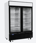 Dulap frigorific de refrigerare cu uși din sticlă Atosa MCF8716GR