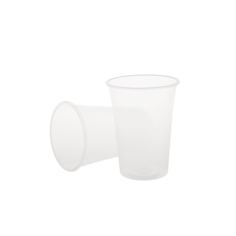 Pahare PP transparente 400ml, diametru 95mm, set 50 bucăți