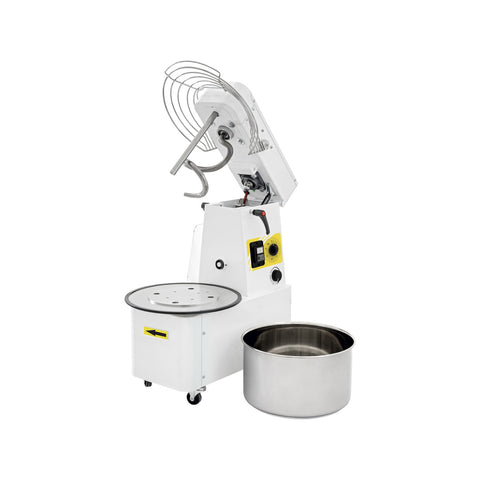 Malaxor aluat 25kg-30litri, cuvă detașabilă și viteză variabilă, Astra Var 30