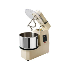 Malaxor aluat 17kg-21litri, cuvă detașabilă și cap rabatabil, monofazat - o viteza, Hercules TA, Sirman
