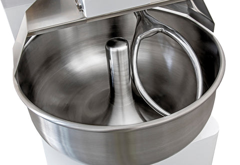 Dough mixer 35kg-40liters, with fork, single-phase-1 speed, IMF 35