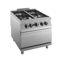 Mașină de gătit, GPL sau gaz, pe suport și cuptor electric, 4 arzătoare, Linia 900, Silko