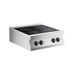 Mașină de gătit electrică cu 4 plite inducție, de banc, Linia 900, Silko