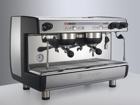 Espresso machine with 2 semi-automatic groups, Casadio Undici