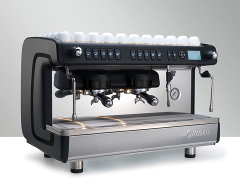 Compact espresso machine with 2 groups, Thermo Drive system, M26, La Cimbali
