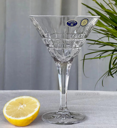 Pahar cocktail Margareta din cristal, 28.3 cl