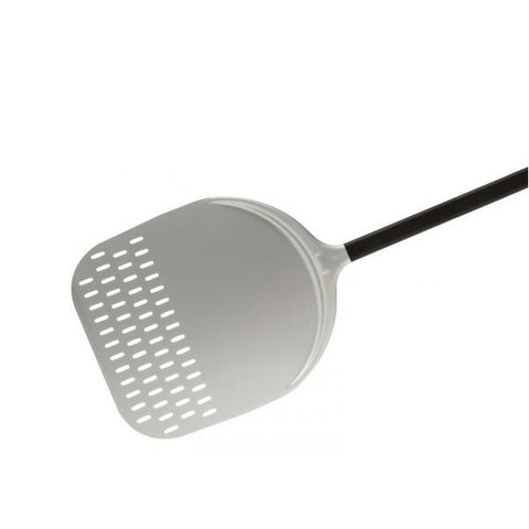 Paletă pizza semi-perforată Zio Ø36cm, lungime 170cm, pentru manevrare ușoară și eficientă.