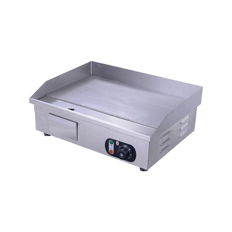 Elektrische Grillplatte, glatt, 550 x 440 mm, EG-818A, Bonner