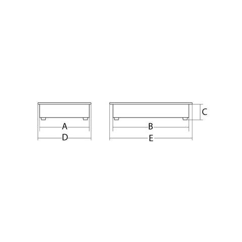 Built-in induction hob, with stainless steel frame, 3500W, IH35 BIC, Sirman