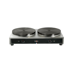 Plită pentru clătite electrică dublă Luxury, ∅35cm-220V, CTCA7AA-KR, Krampouz
