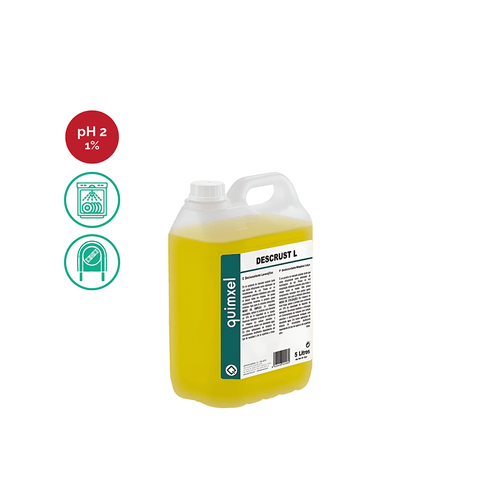 Soluție anticalcar profesională Descrust L pentru mașini de spălat vase HORECA, 5L.