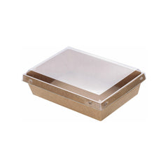 Cutie meniu carton kraft cu capac