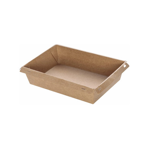 Cutie meniu carton kraft cu capac