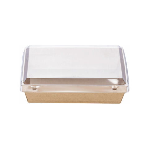 Cutie meniu carton kraft cu capac