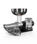 Presă electrică pentru roșii Fabio Leonardi SP5, completă cu motor MR0 0,37 kW, 300–400 kg/h, carcasă nevopsită