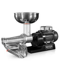 Presă electrică pentru roșii Fabio Leonardi SP5, completă cu motor MR10 1 kW, 300–400 kg/h, carcasă nevopsită