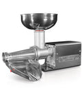 Presă electrică pentru roșii Fabio Leonardi SP5, completă cu motor MR8 0,37 kW, 300–400 kg/h, carcasă inox