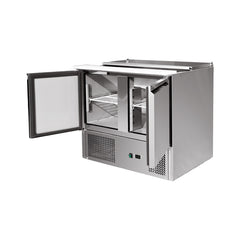 Saladetă cu 2 uși cu compartiment GN interior, GMS900, Bonner