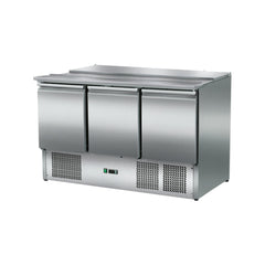 Saladetă cu 3 uși cu compartiment GN interior, GMS903, Bonner
